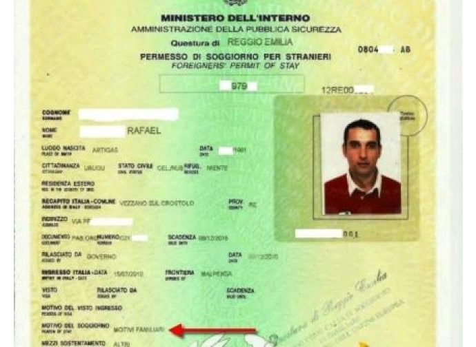 Permesso di soggiorno Permesso di soggiorno