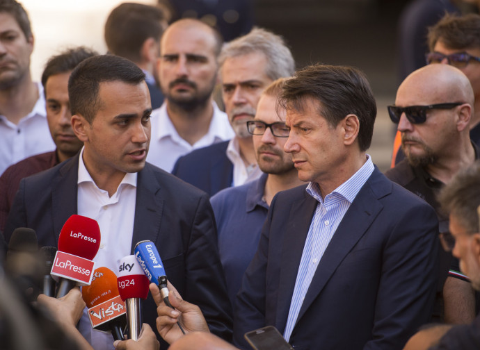 Di Maio e Conte Di Maio e Conte