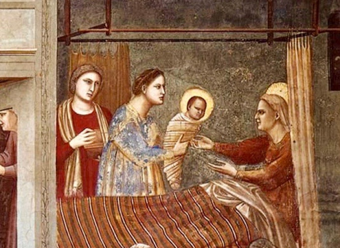 Natività di Maria, Giotto