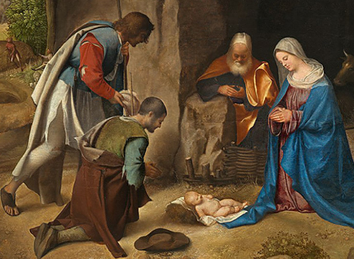 Giorgione, L'adorazione dei pastori