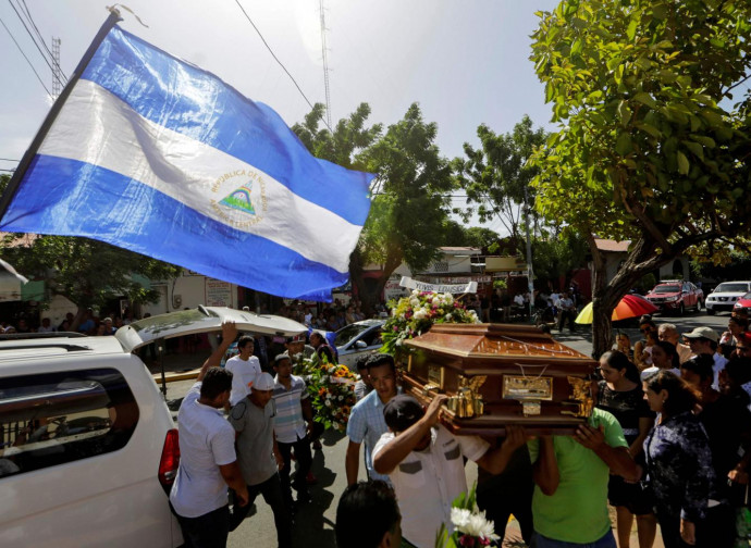 Nicaragua, funerale delle vittime della repressione Nicaragua, funerale delle vittime della repressione