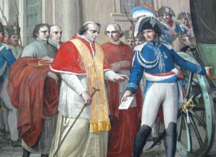 L'arresto di Pio VII