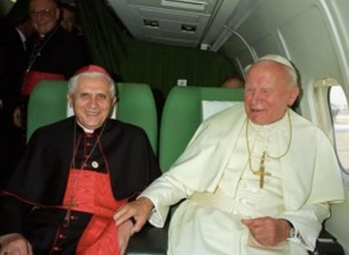 Ratzinger e Giovanni Paolo II
