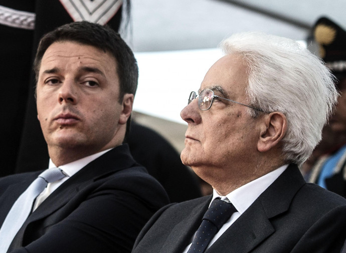 Renzi e Mattarella Renzi e Mattarella