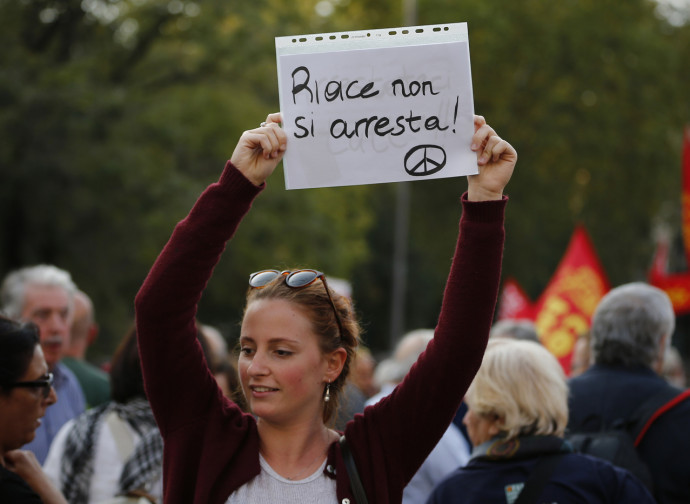 Manifestazione pro-sindaco Manifestazione pro-sindaco