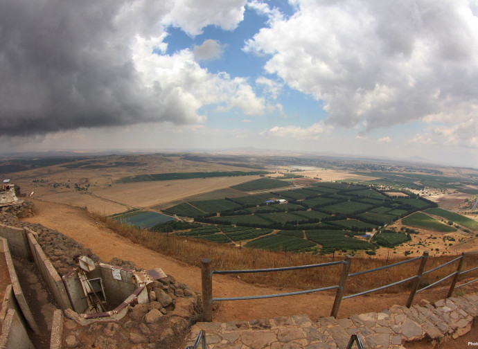 La Siria vista dalle alture del Golan La Siria vista dalle alture del Golan