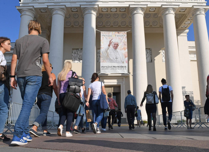 Vilnius si prepara ad accogliere Papa Francesco Vilnius si prepara ad accogliere Papa Francesco