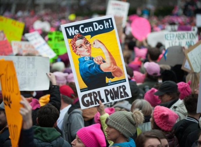 La marcia delle donne a Washington La marcia delle donne a Washington